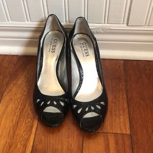 Guess Shoes - Black Patent